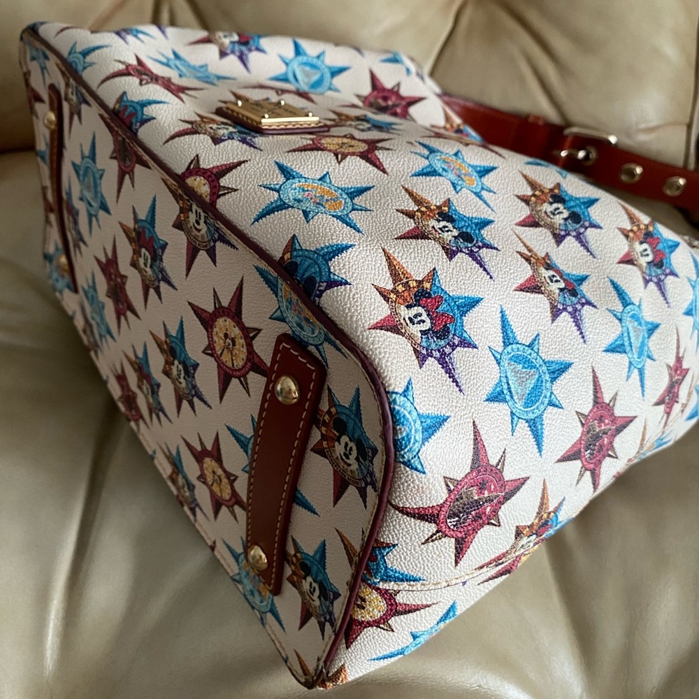 SALE! Dooney & Bourke Disney Parks Mickey Mouse Large Shoulder Bag - Picture 5 of 15